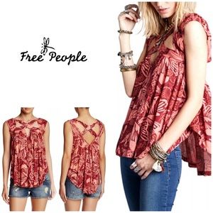 Free People Sugar Cane Blouse